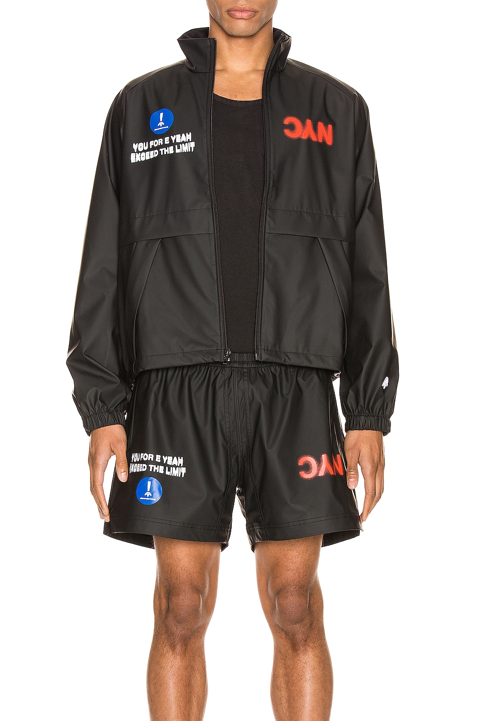 Image 1 of adidas by Alexander Wang Track Top in Black