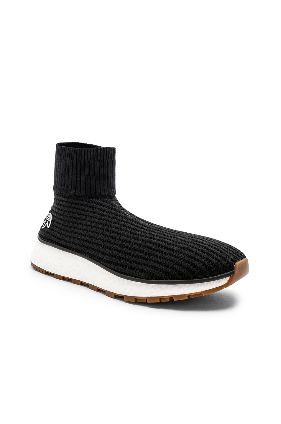 Image 1 of adidas by Alexander Wang Run Clean in Core Black & Core Black & Core White