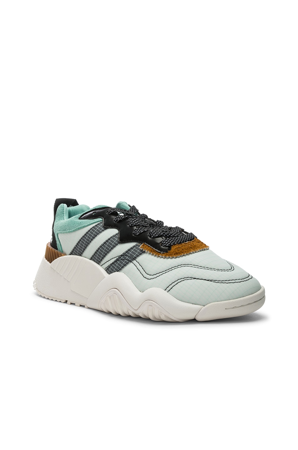 Image 1 of adidas by Alexander Wang Turnout Trainer in Clear Mint F18 & Core Black & Clear Mint F18