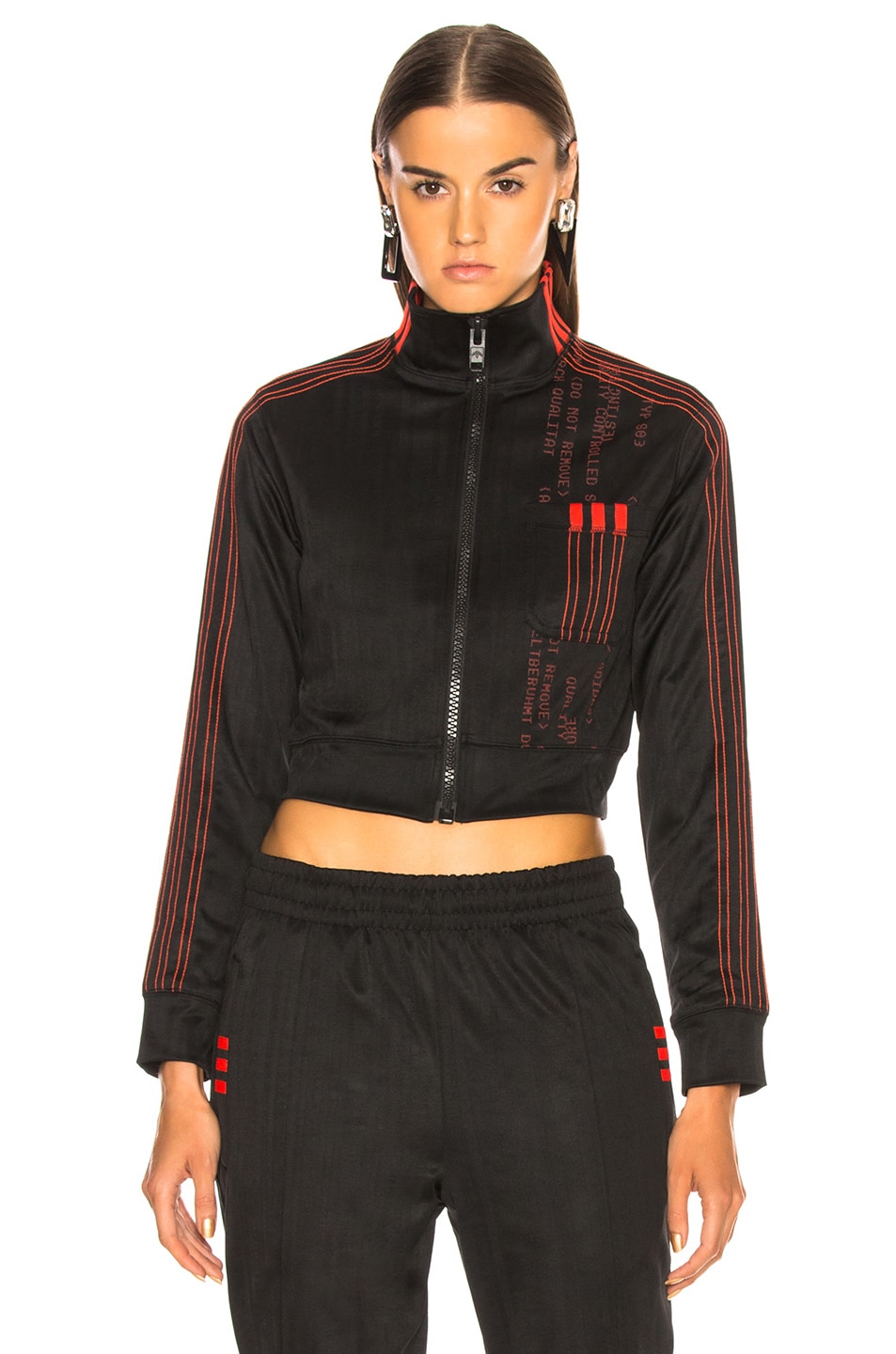 red adidas jacket girls