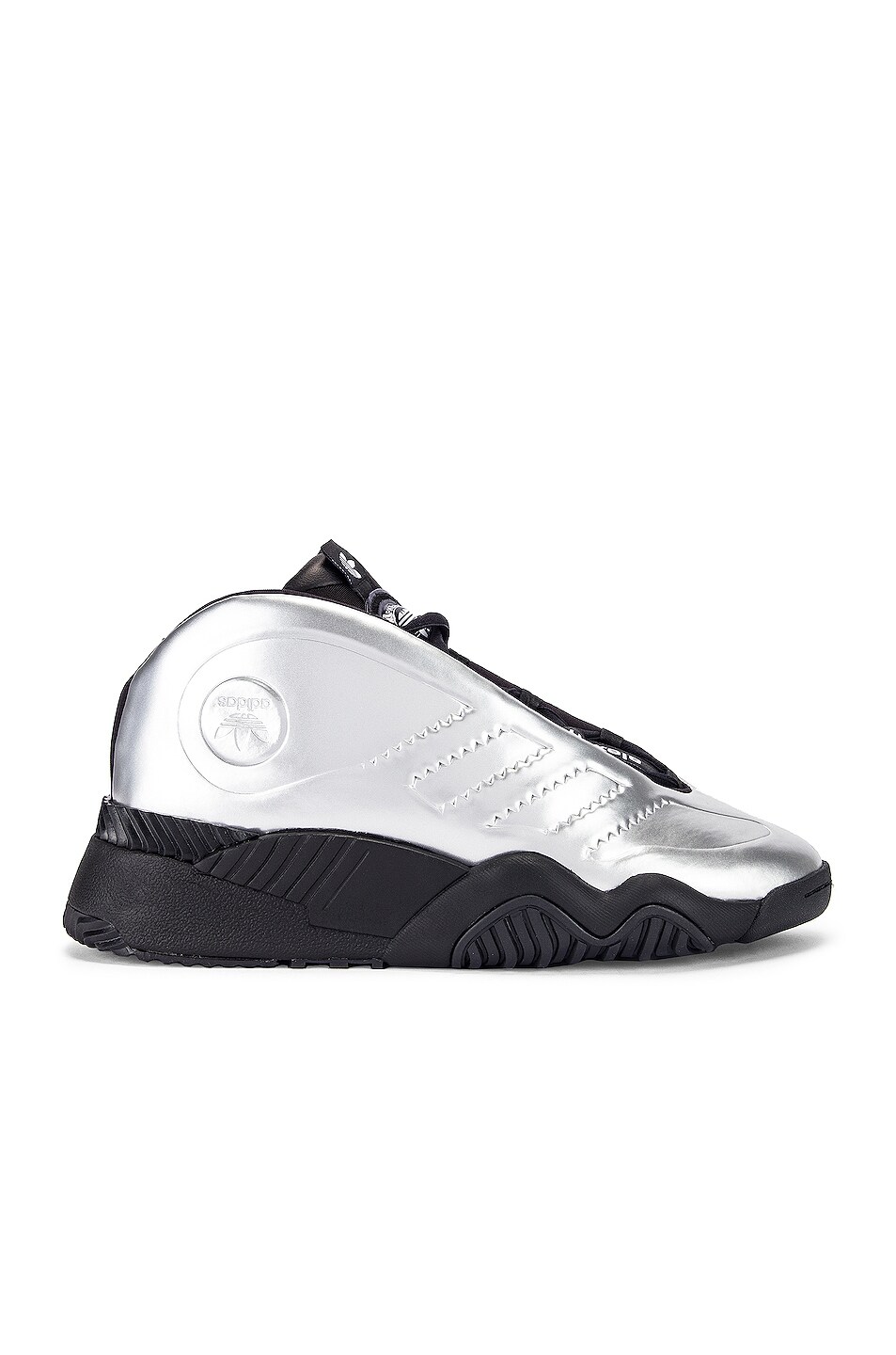 Image 1 of adidas by Alexander Wang Future Shell Sneaker in Platin Met S16 & Core Black