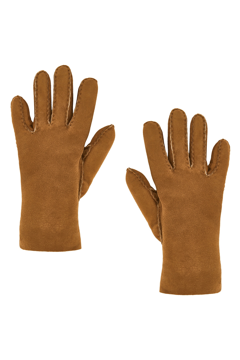 Agnelle Denise Gloves In Brown