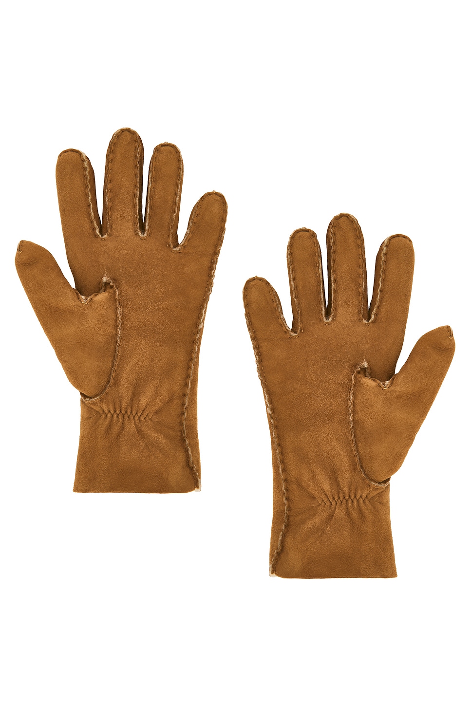 Agnelle Denise Gloves In Brown