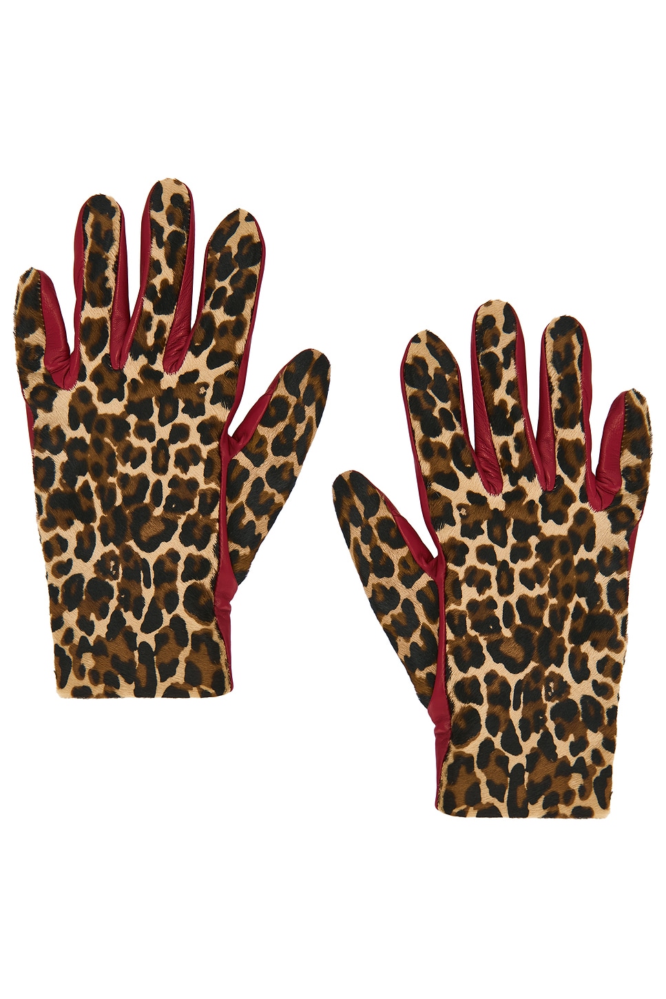 AGNELLE Susan Pony Hair Gloves