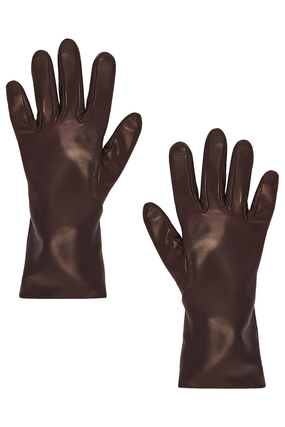 Agnelle Christina Gloves In Brown