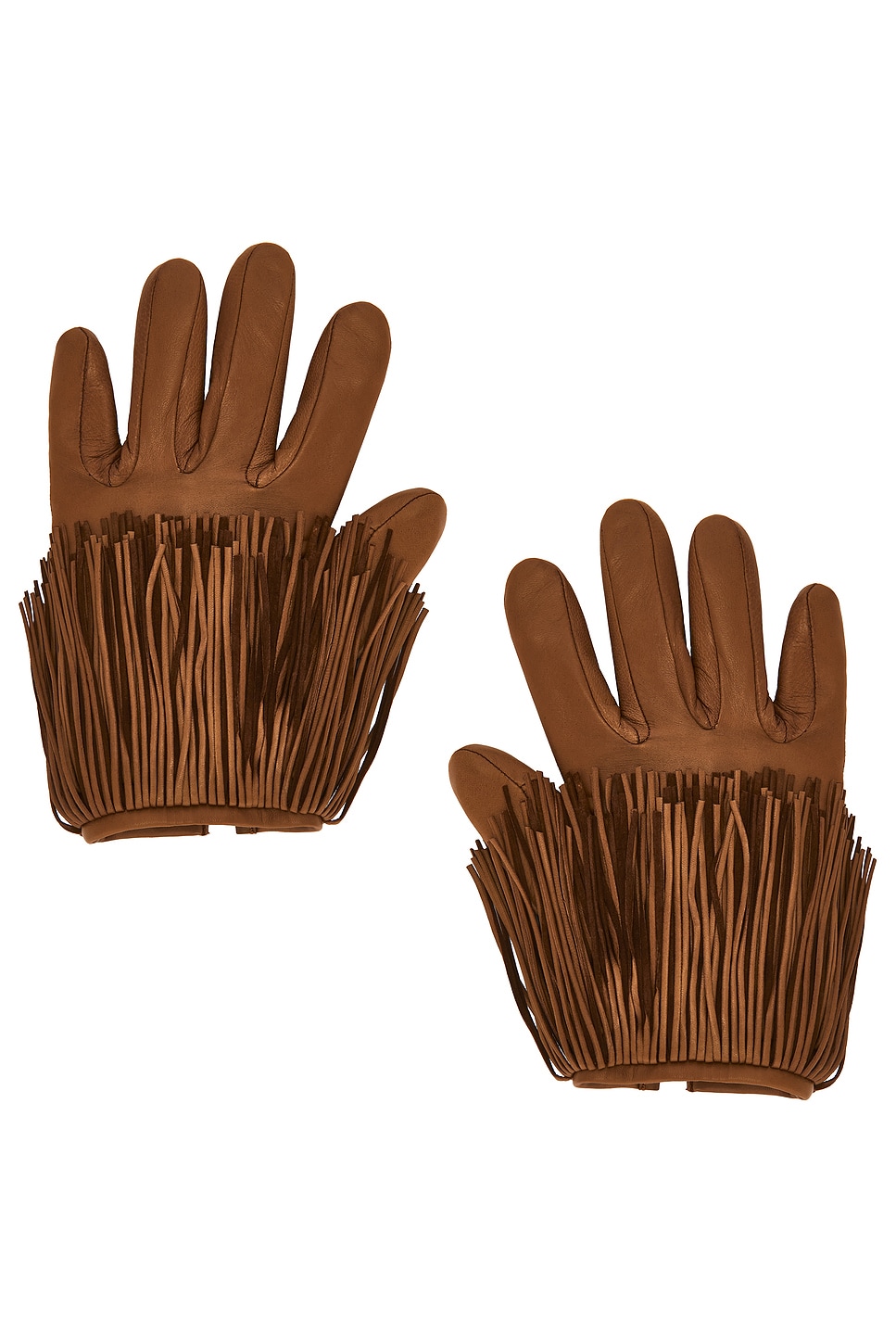 Agnelle Lena Gloves In Brown