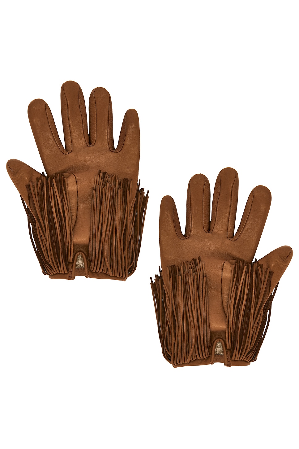 Agnelle Lena Gloves In Brown