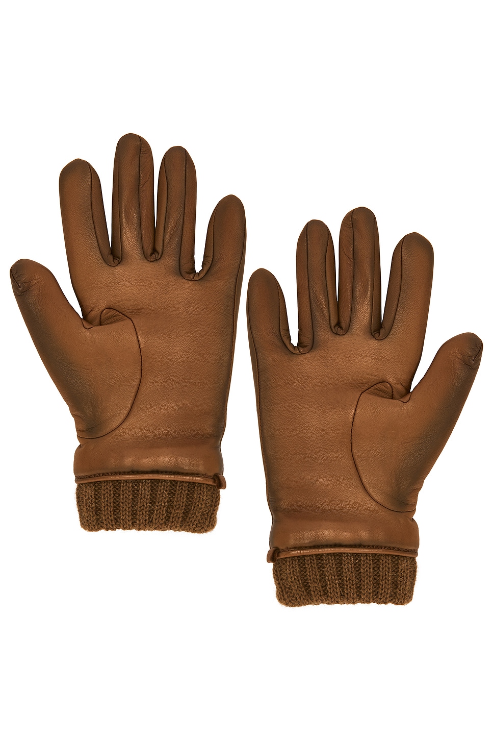Agnelle Valy Gloves In Brown