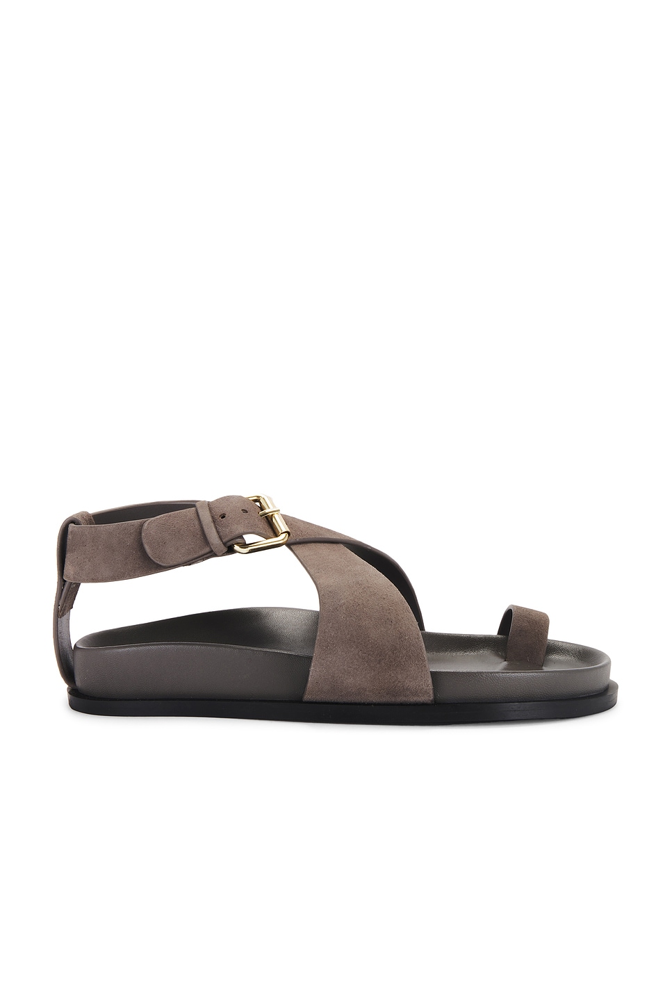 Image 1 of A.EMERY Dula Sandal in Graphite Suede