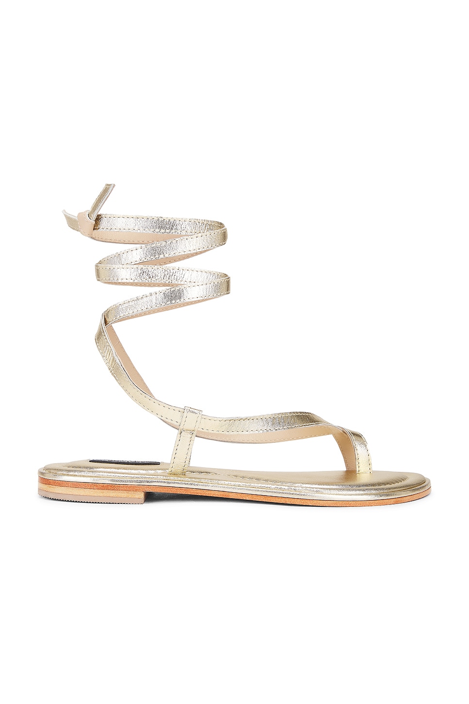 Shop A.emery Elliot Sandal In Gold