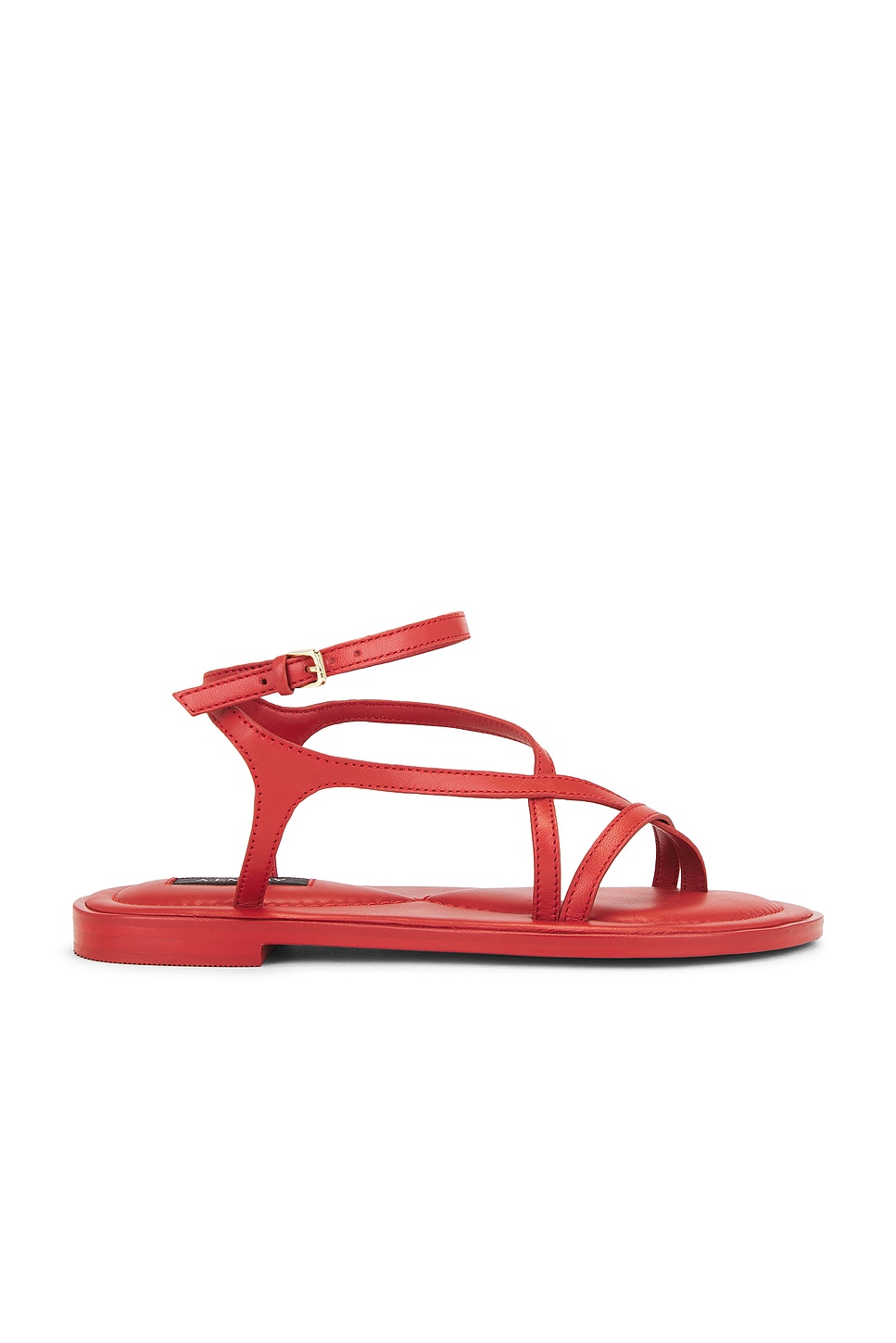 Edna Sandal in Red