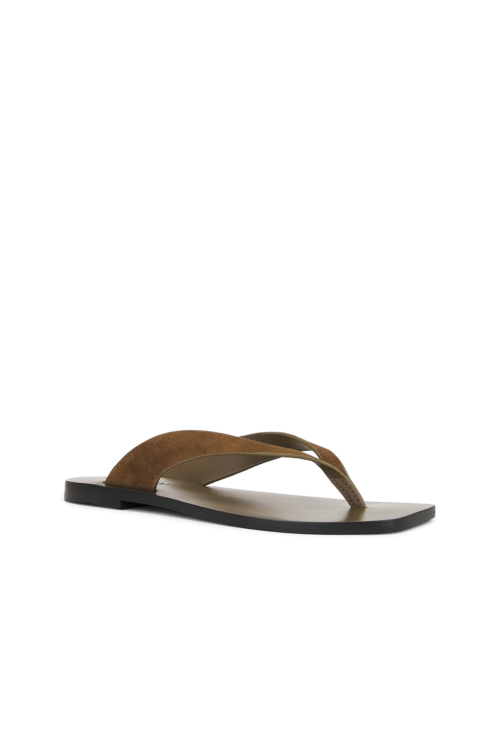 A.emery 10mm Kinto Suede Flip Flops