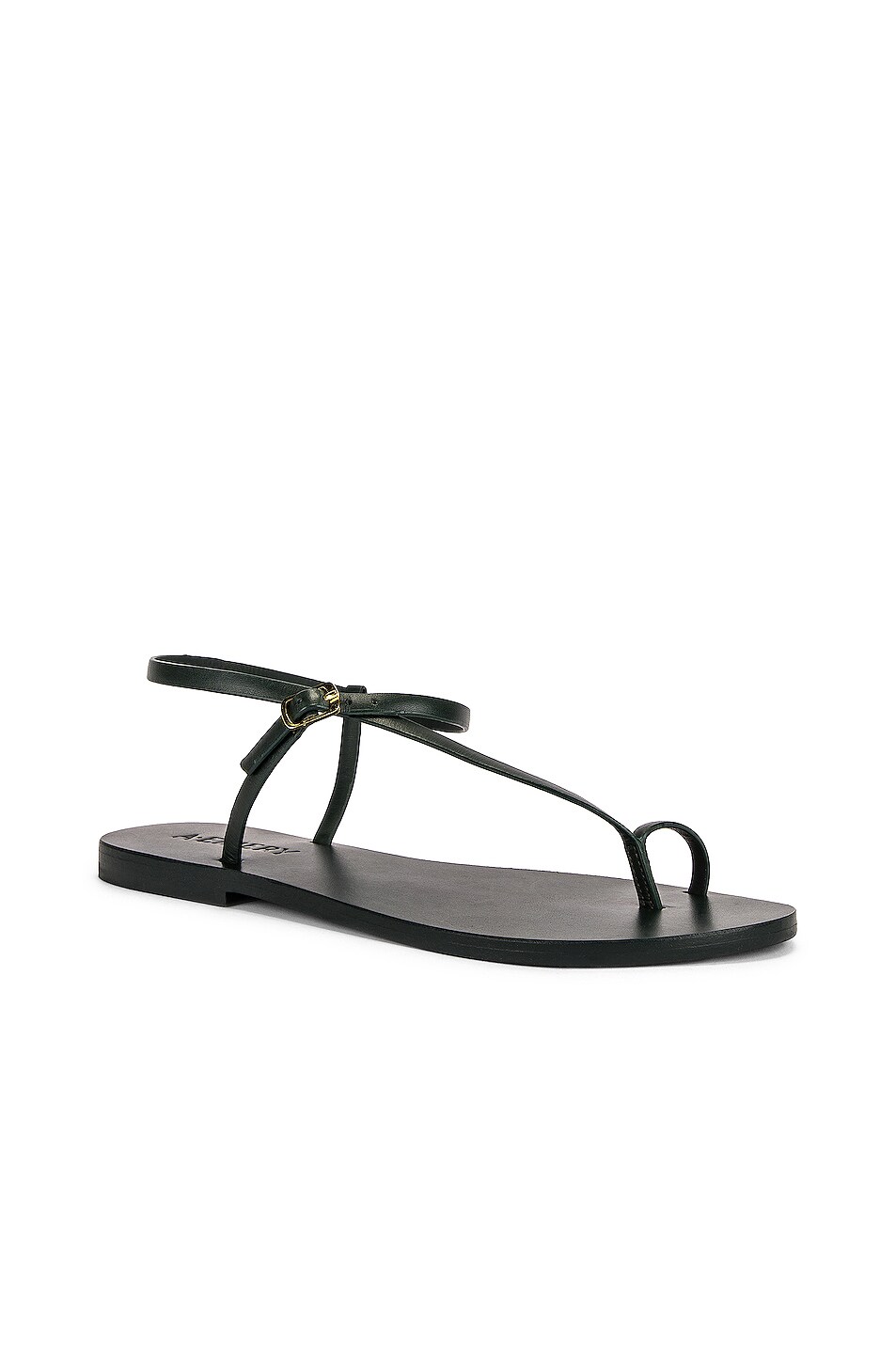 A.EMERY Lily Sandal in Forest Green | FWRD