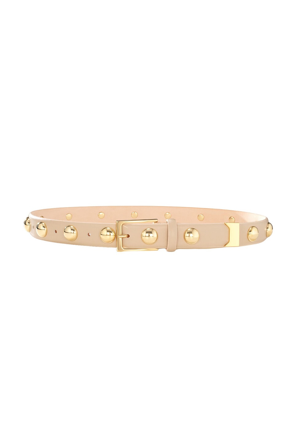 Studded Belt in Beige