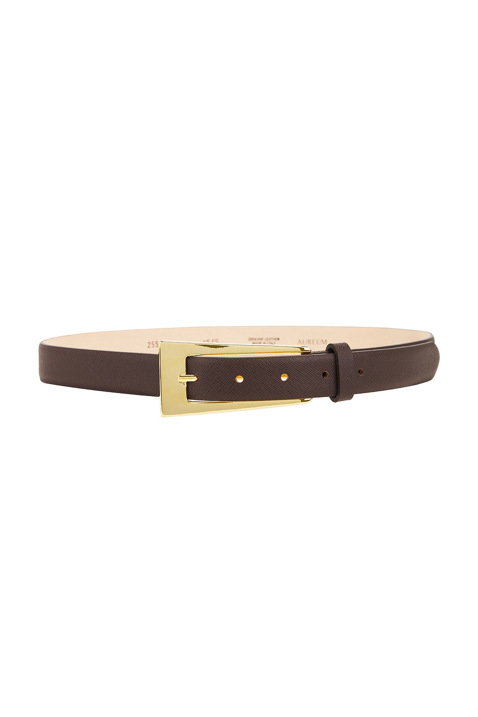 Aureum No. 10 Coco Belt In Coco & Gold