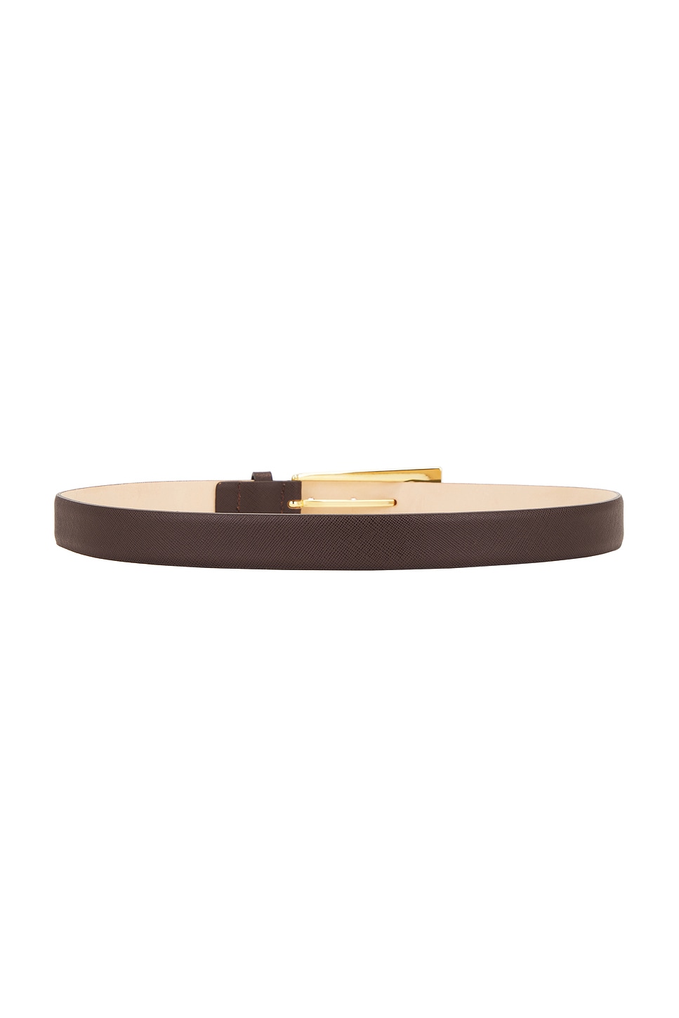 Shop Aureum No. 10 Coco Belt In Coco & Gold