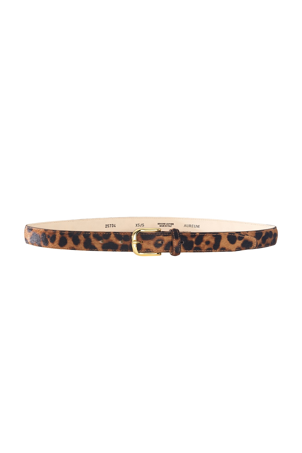 Leopard Belt in Brown