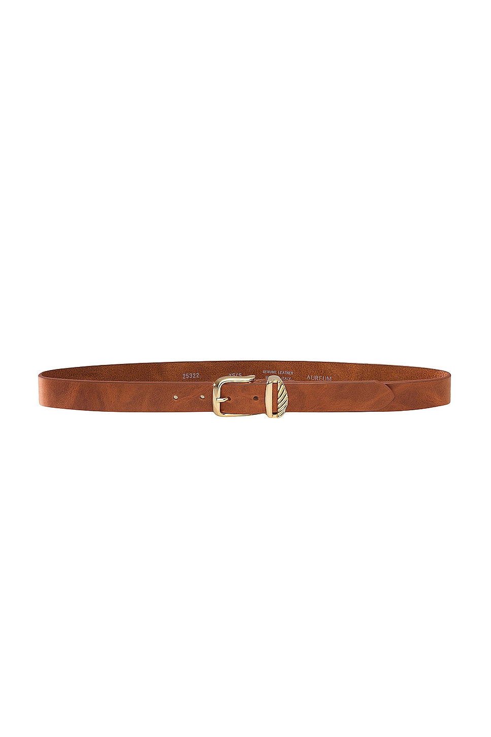 French Rope Belt in Cognac