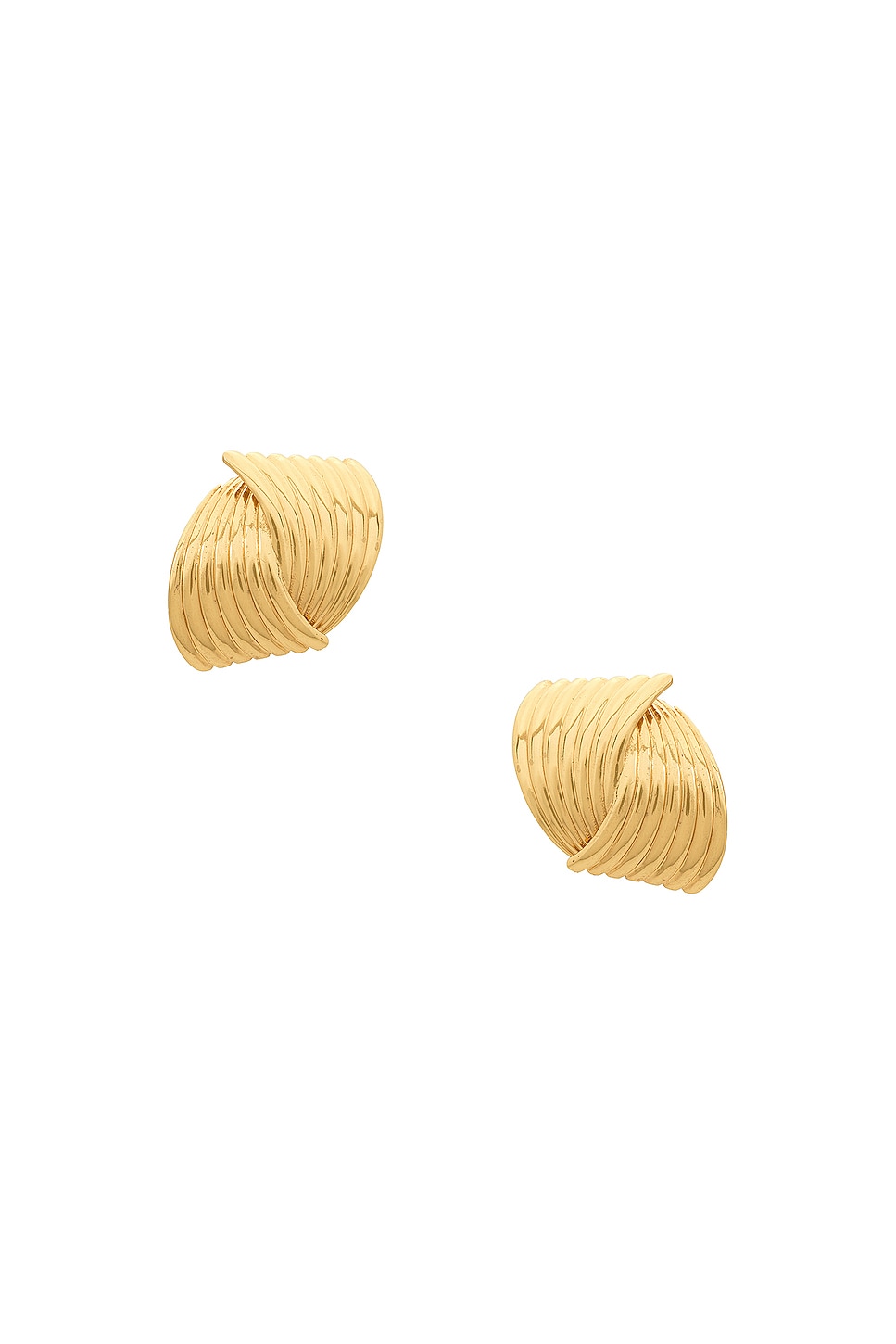 Vienna Earrings in Metallic Gold