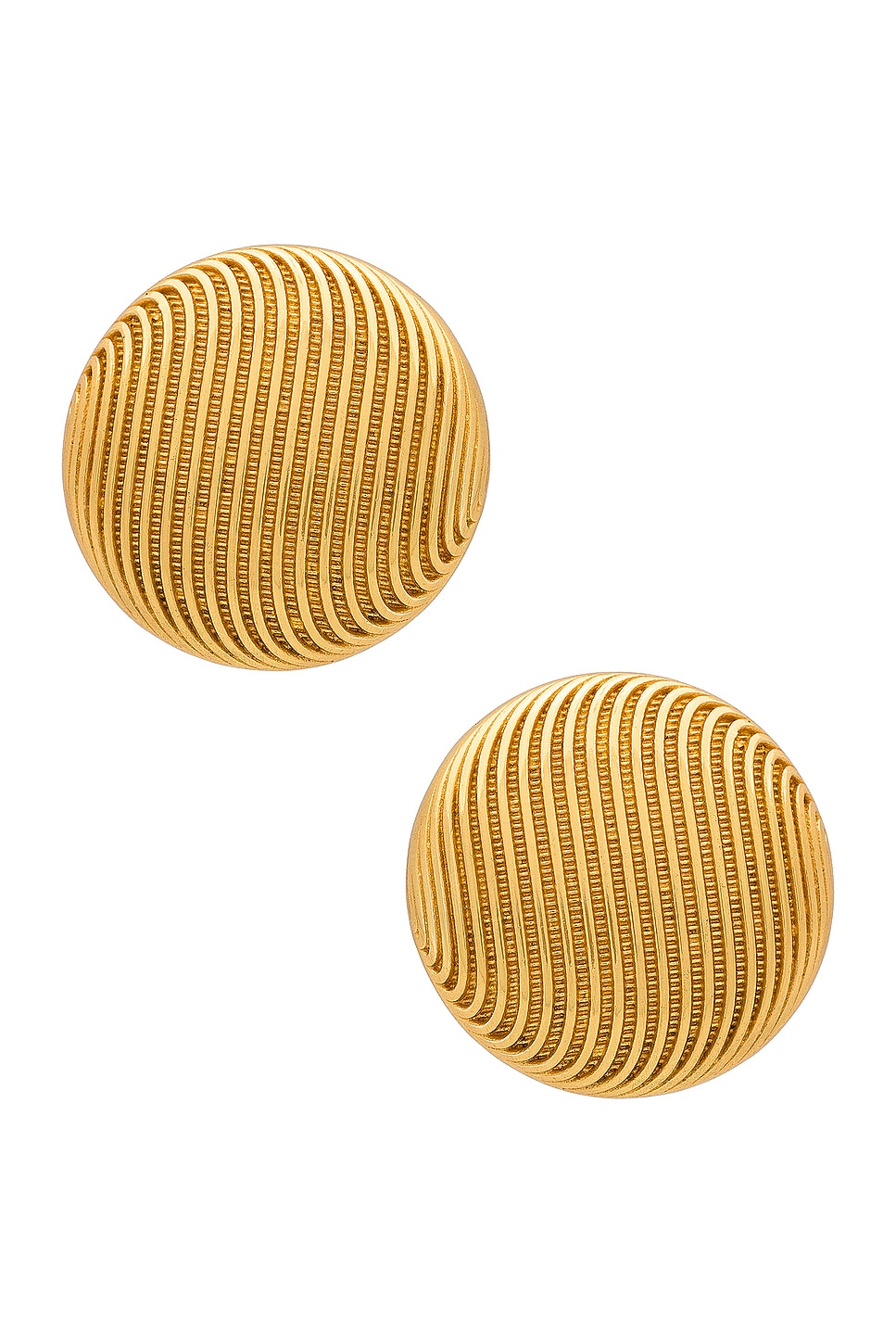 Reine Earrings in Metallic Gold
