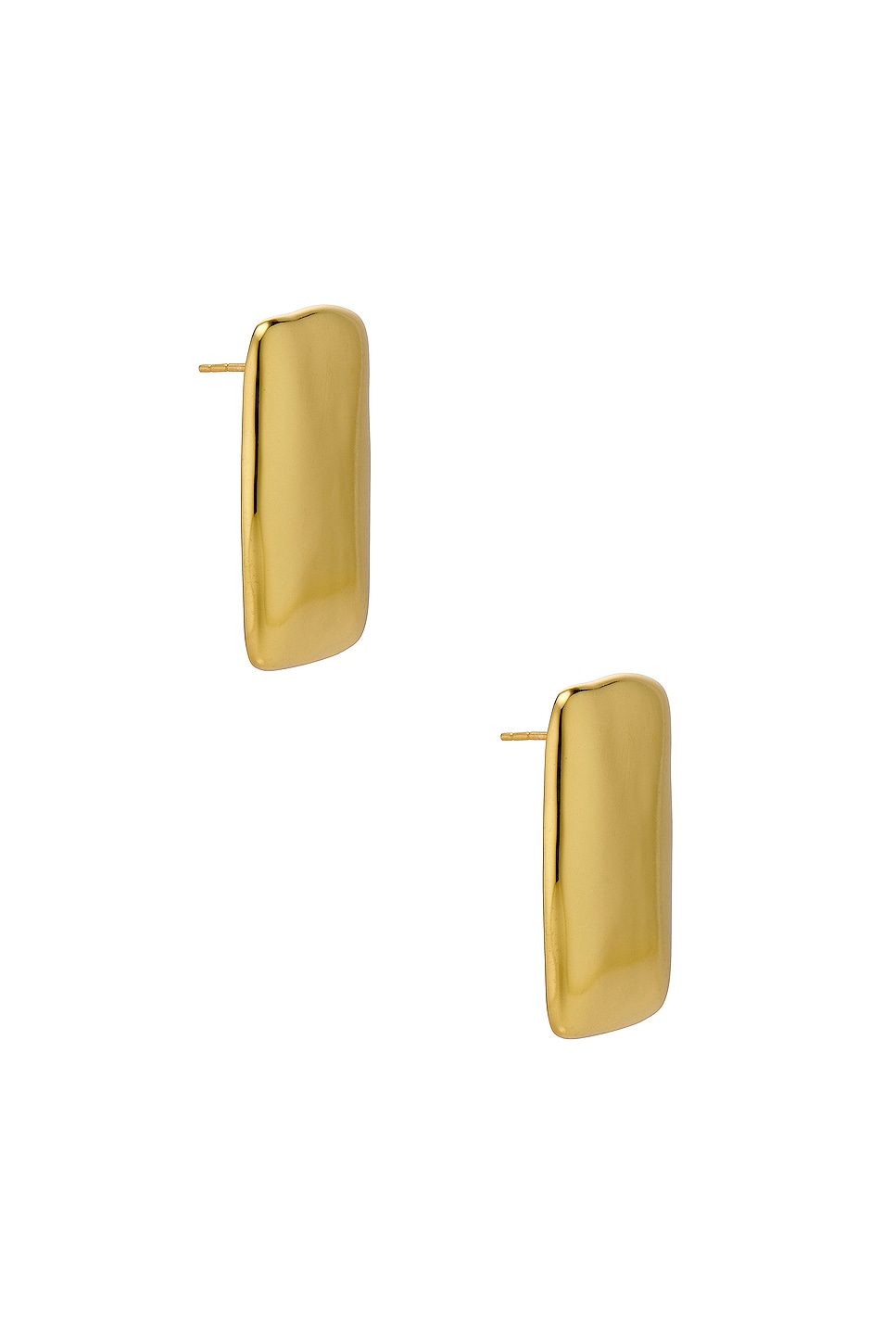 Cait Earrings in Metallic Gold