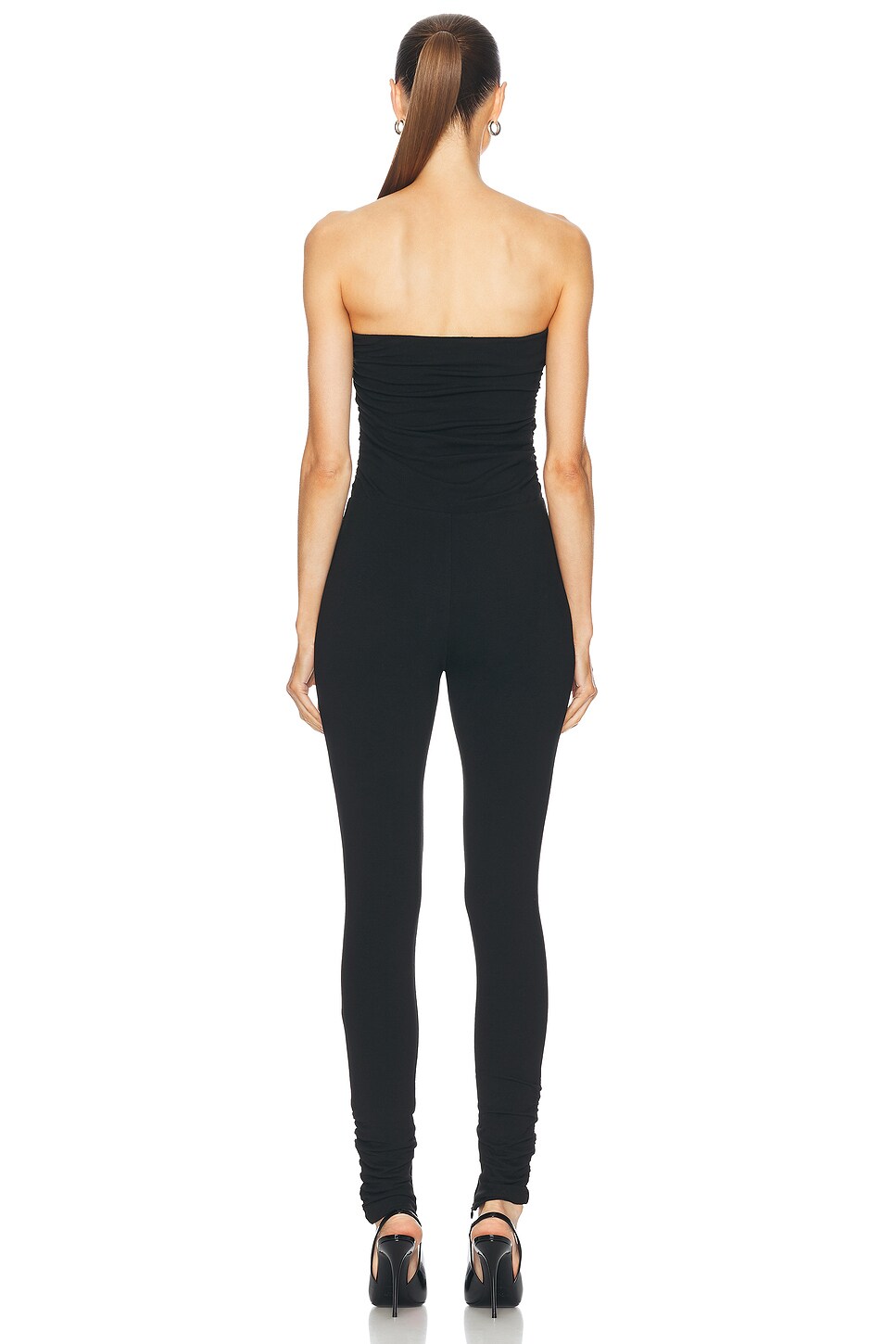 Ruched Bandeau Jumpsuit - Thumbnail 3