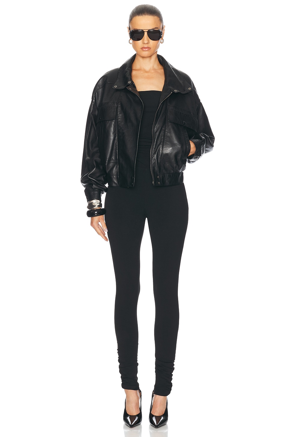 Ruched Bandeau Jumpsuit