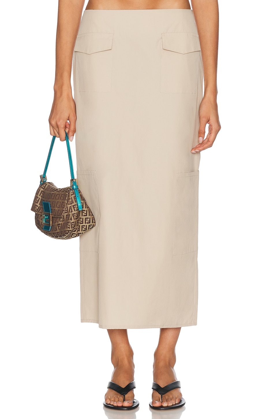 Valletta Skirt in Tan