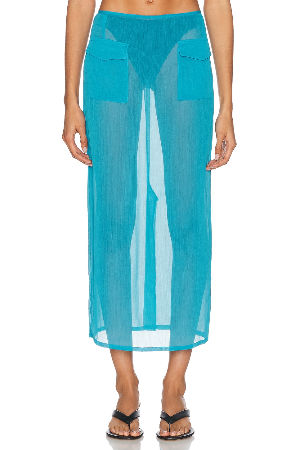 Valletta Skirt in Teal