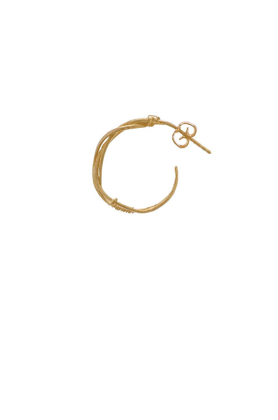 Image 1 of Afin Atelier Bohemian Single Hoop Earstick in Gold