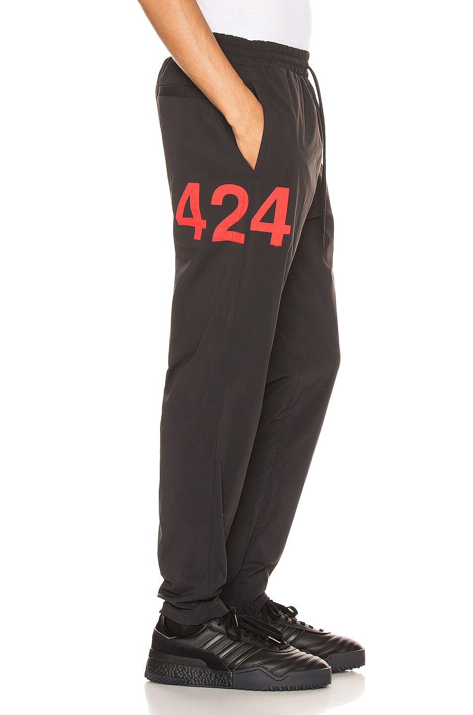 Image 1 of adidas x 424 Track Pant in Black