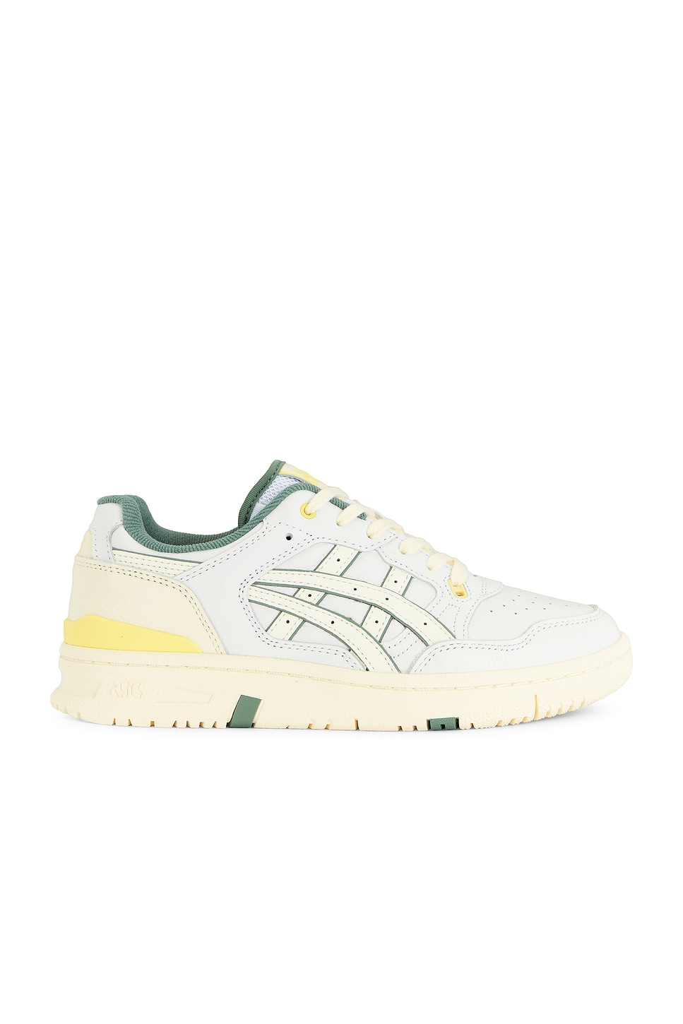 Image 1 of Asics EX89 Full Leather in White & Ivy