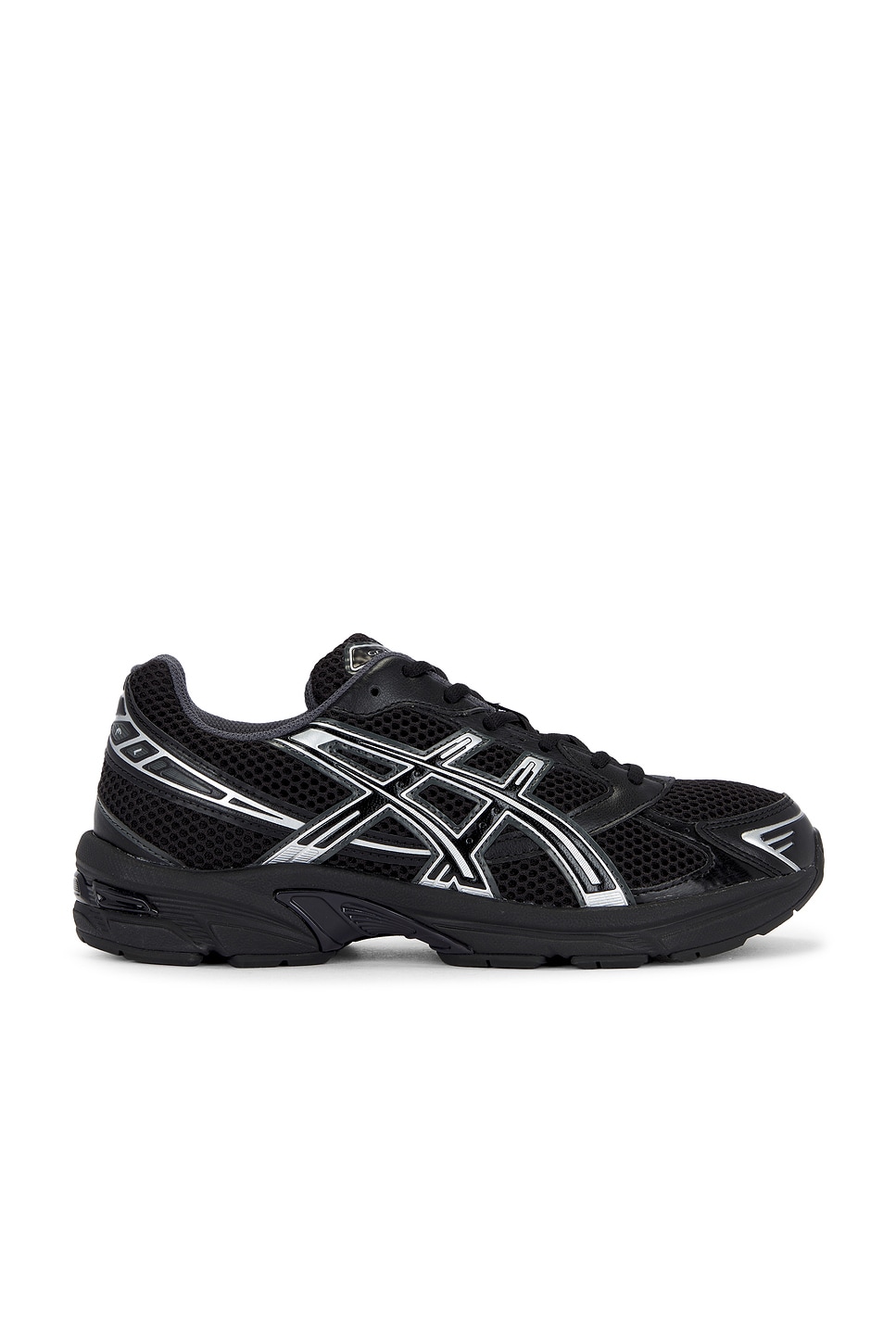 Image 1 of Asics Gel-1130 Sneakers in Black & Pure Silver