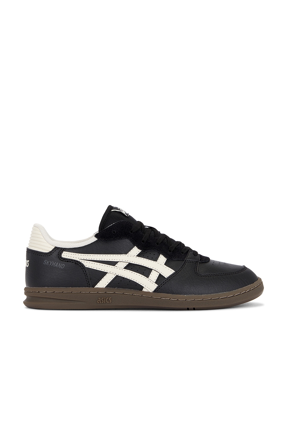 Image 1 of Asics Skyhand Og Sneakers in Black & Oatmeal