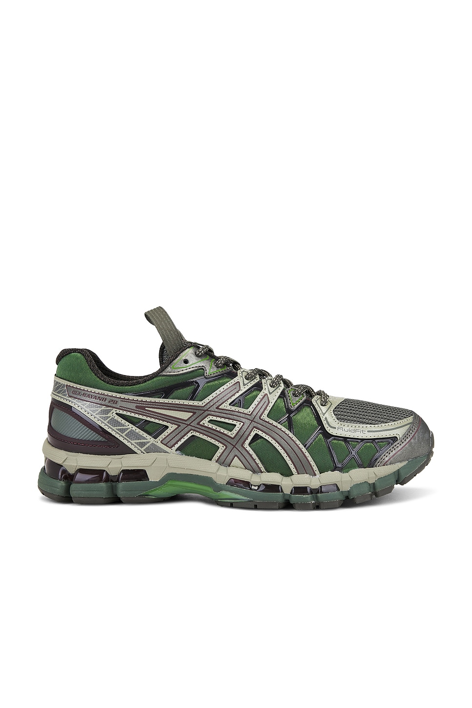 Image 1 of Asics UB10-S GEL-KAYANO 20 Sneaker in Moss & Gunmetal