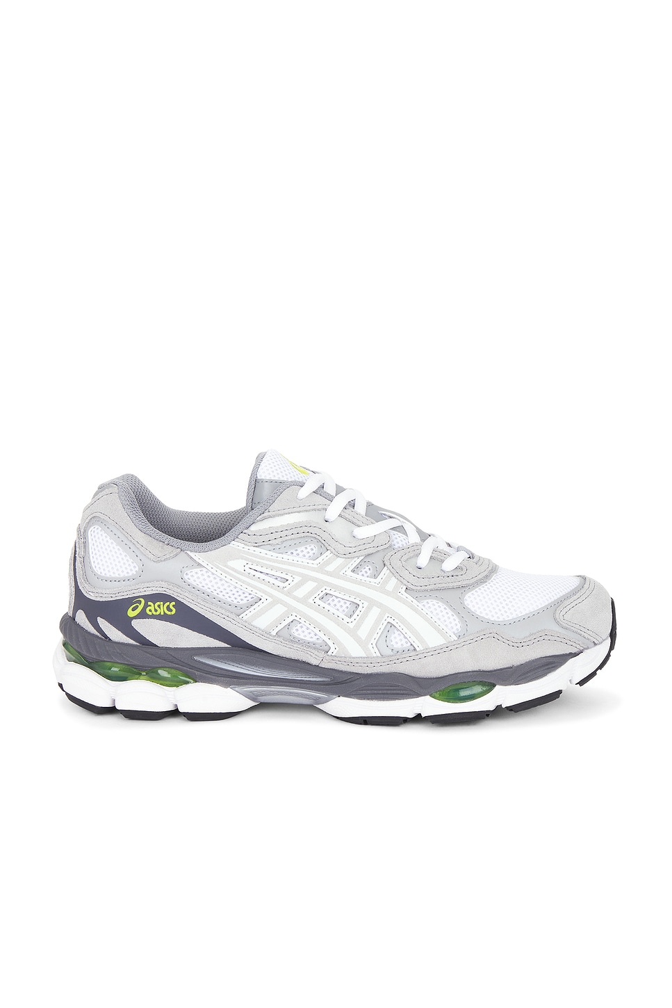 Image 1 of Asics Gel-NYC Sneaker in White & Glacier Grey