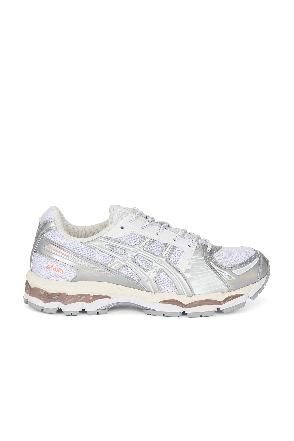 Image 1 of Asics Gel-kayano 12.1 Sneaker in White & Pure Silver
