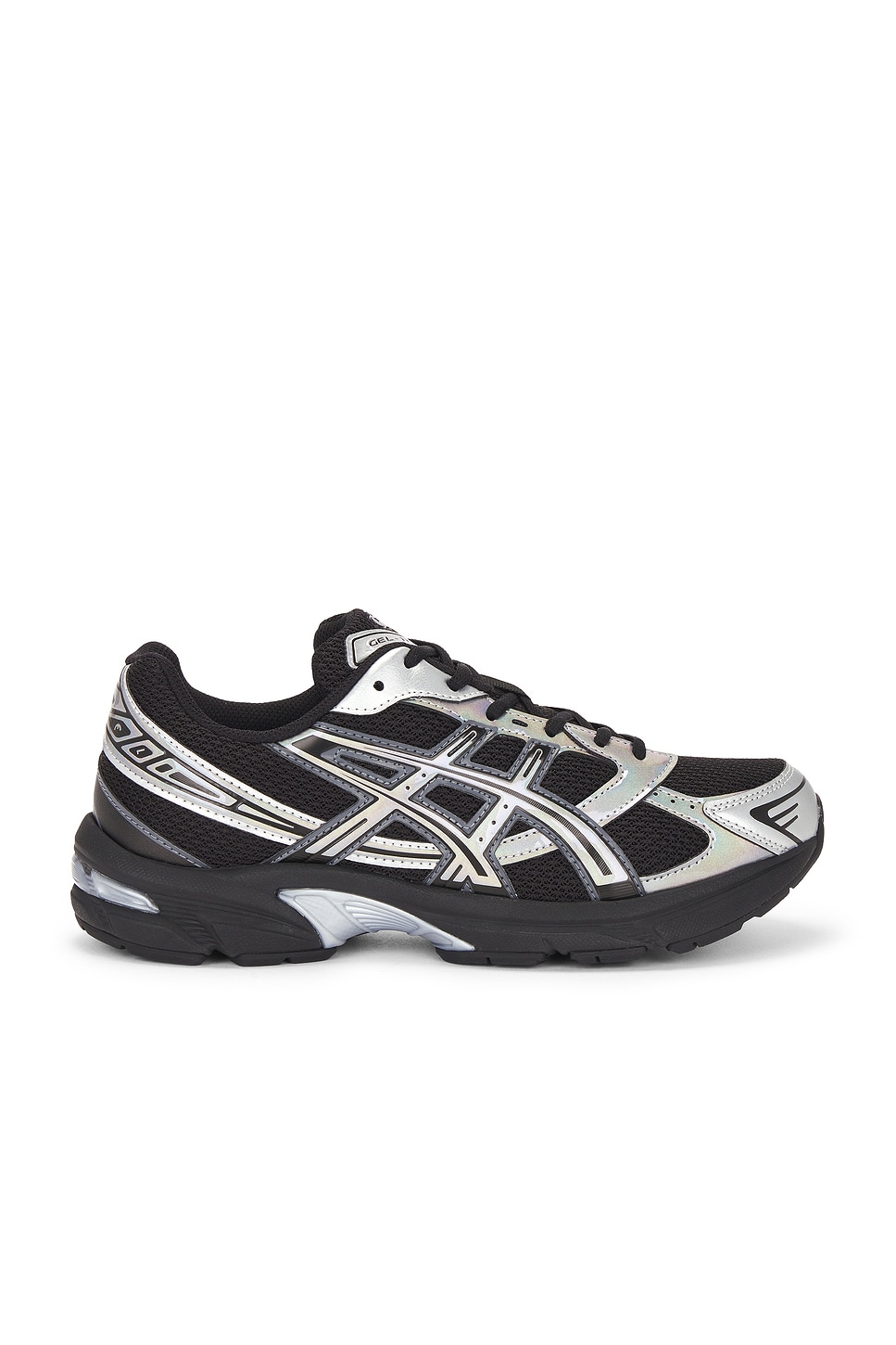 Image 1 of Asics Gel-1130 Sneaker in Black & Pure Silver