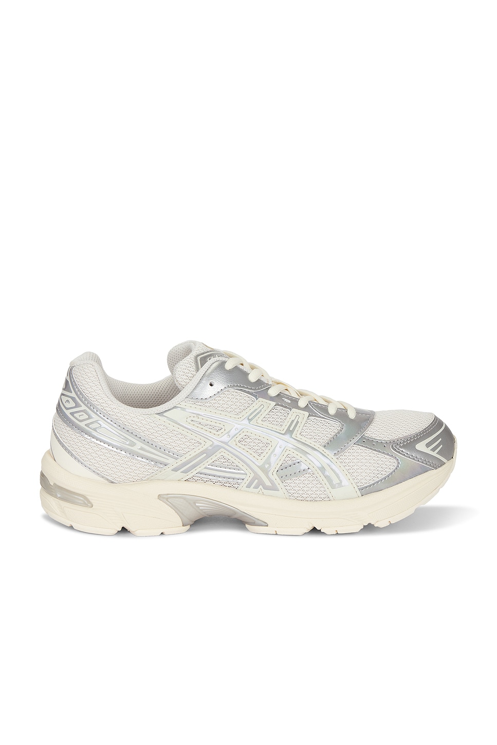 Image 1 of Asics Gel-1130 Sneaker in Cream & Pure Silver