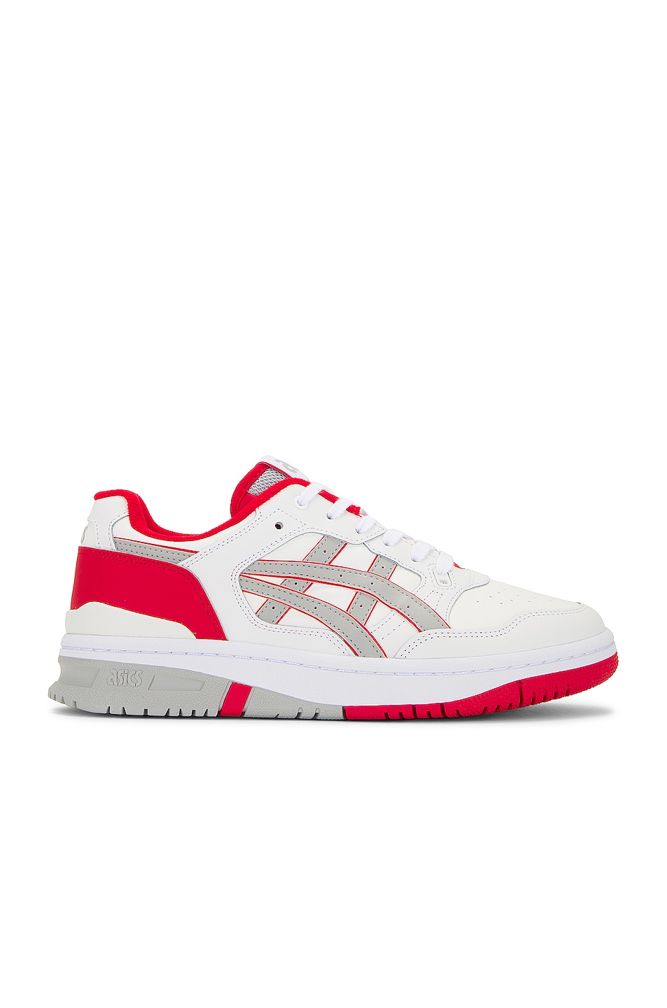 Image 1 of Asics Ex89 Sneaker in White & Classic Red
