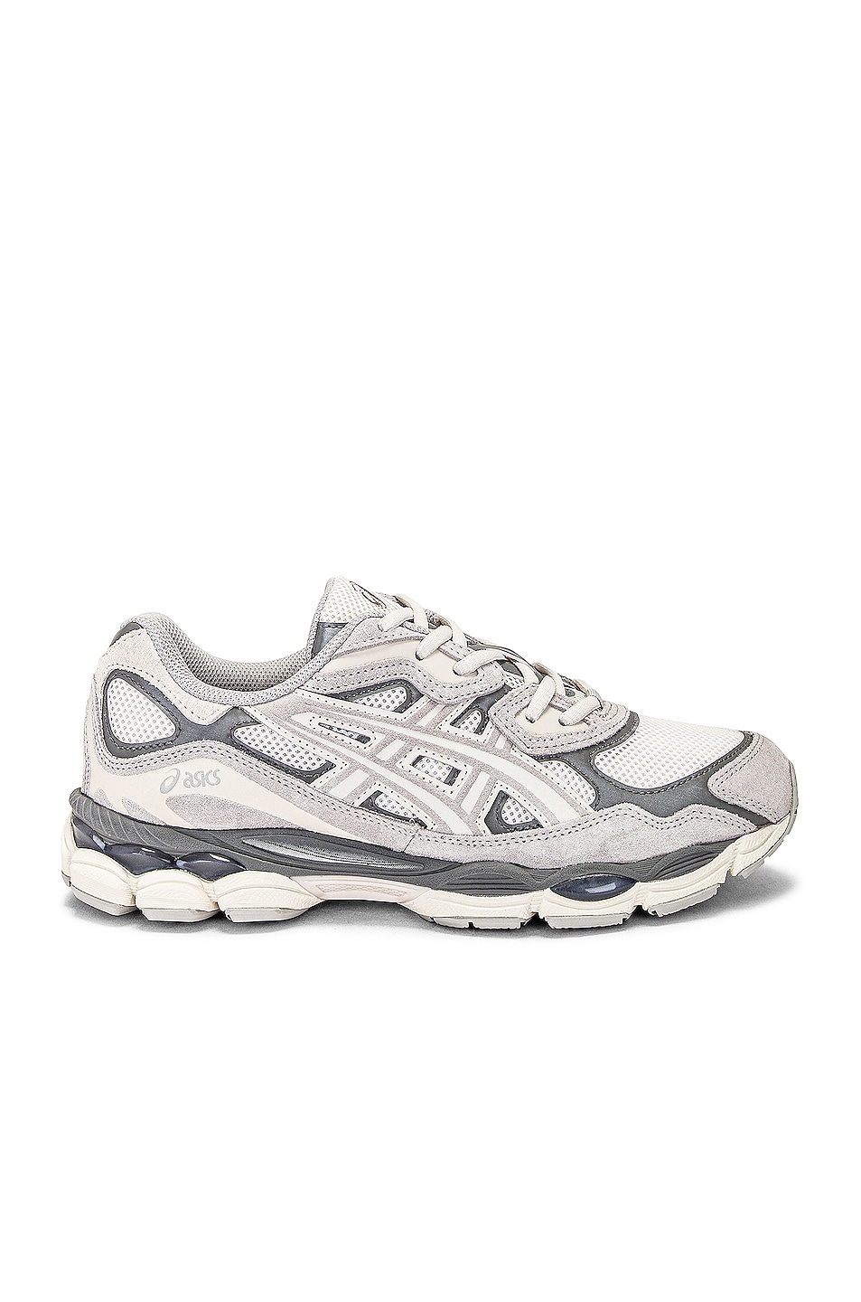 Image 1 of Asics Gel-nyc Sneaker in Cream & Oyster Grey