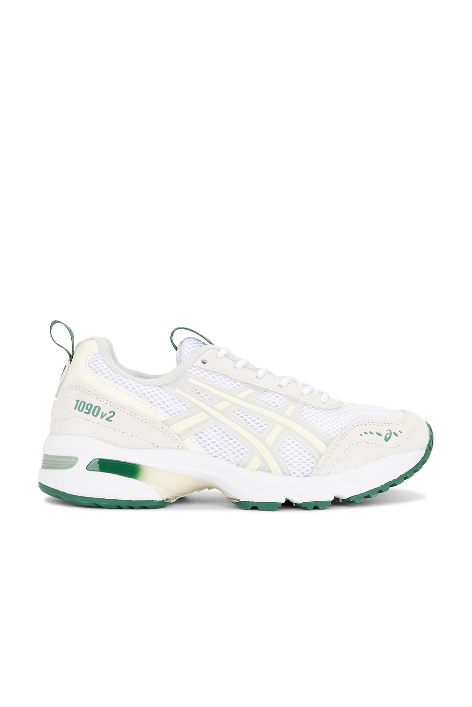 Image 1 of Asics Gel-1090 V2 Sneakers in White & Glacier Grey