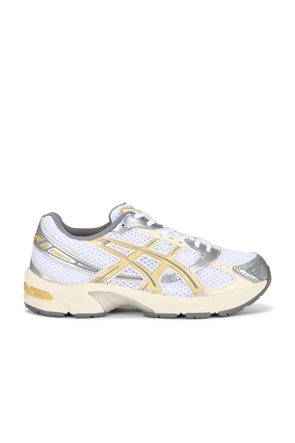 Image 1 of Asics Gel-1130 Sneakers in White & Faded Yellow