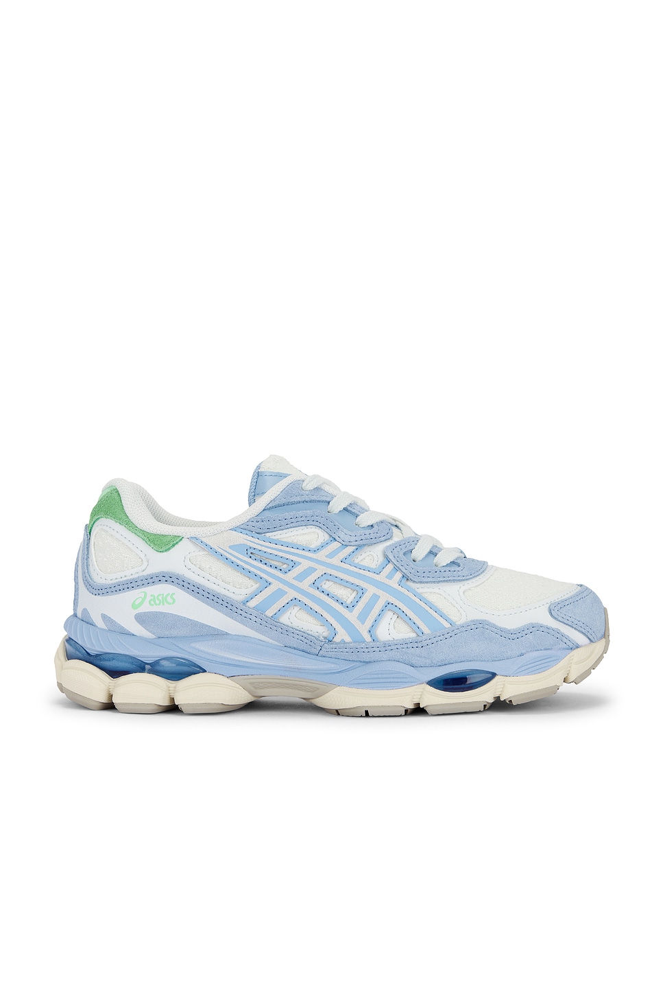 Image 1 of Asics Gel-NYC in Airy Blue & Stone Wash