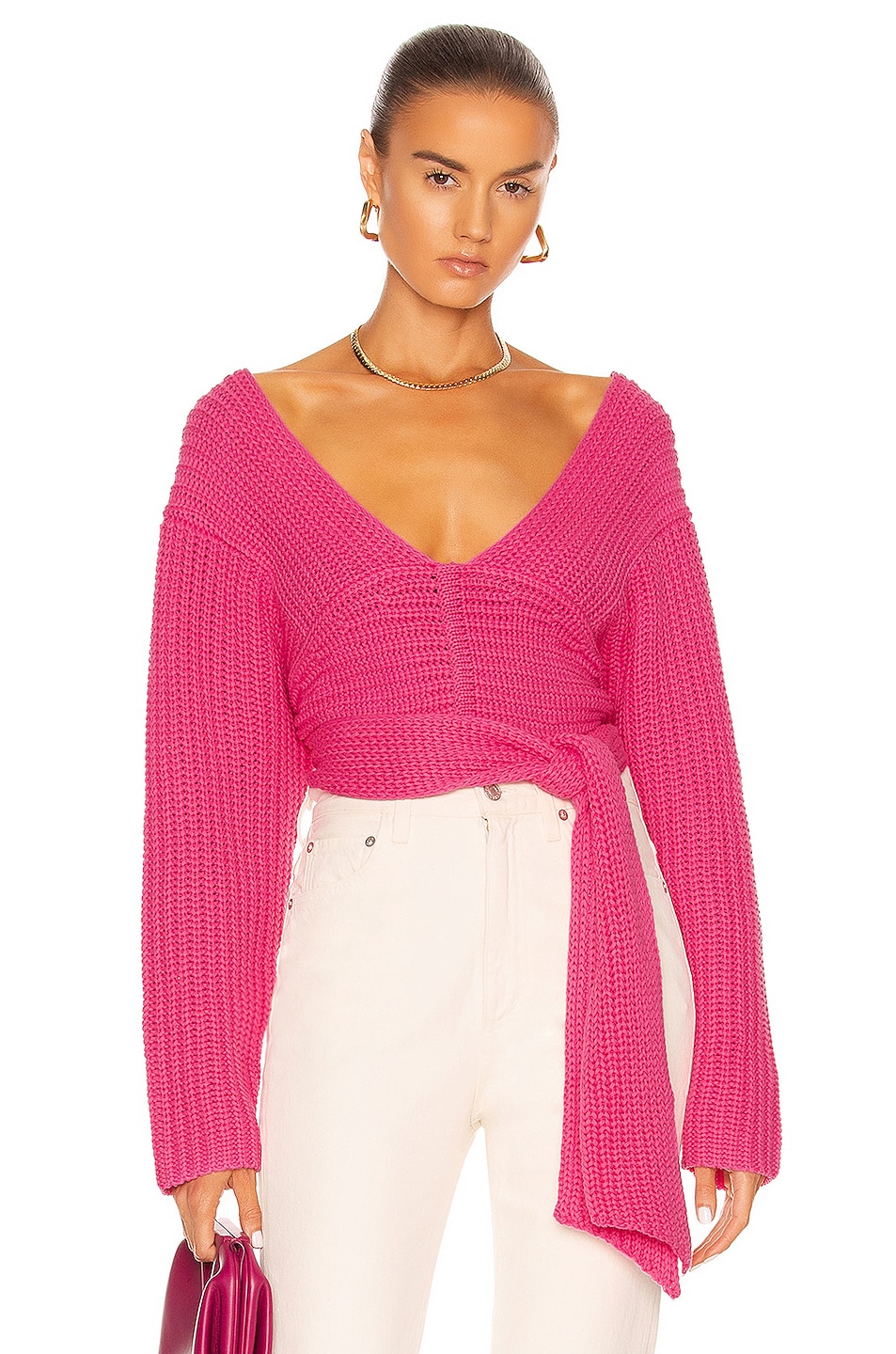 Image 1 of Atoir Perfect Game Knit in Rouge Pink