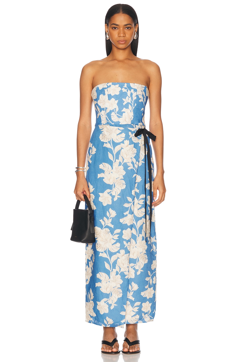Cinefila Maxi Dress in Blue