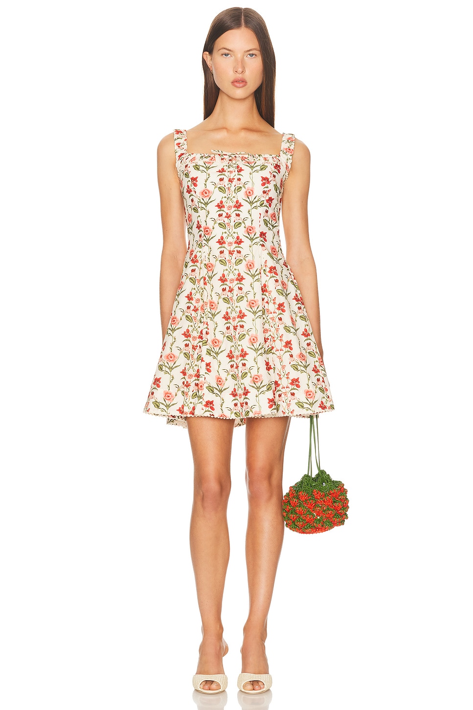 Image 1 of Agua by Agua Bendita Moriche Canna Dress in Multicolor