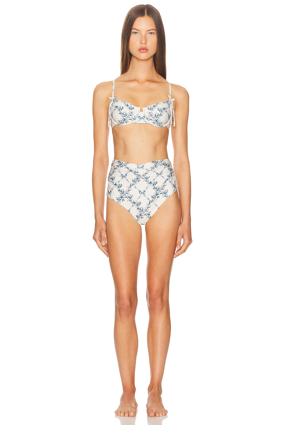 Image 4 of Agua by Agua Bendita Vaiven Bikini Bottom in Gloriosa