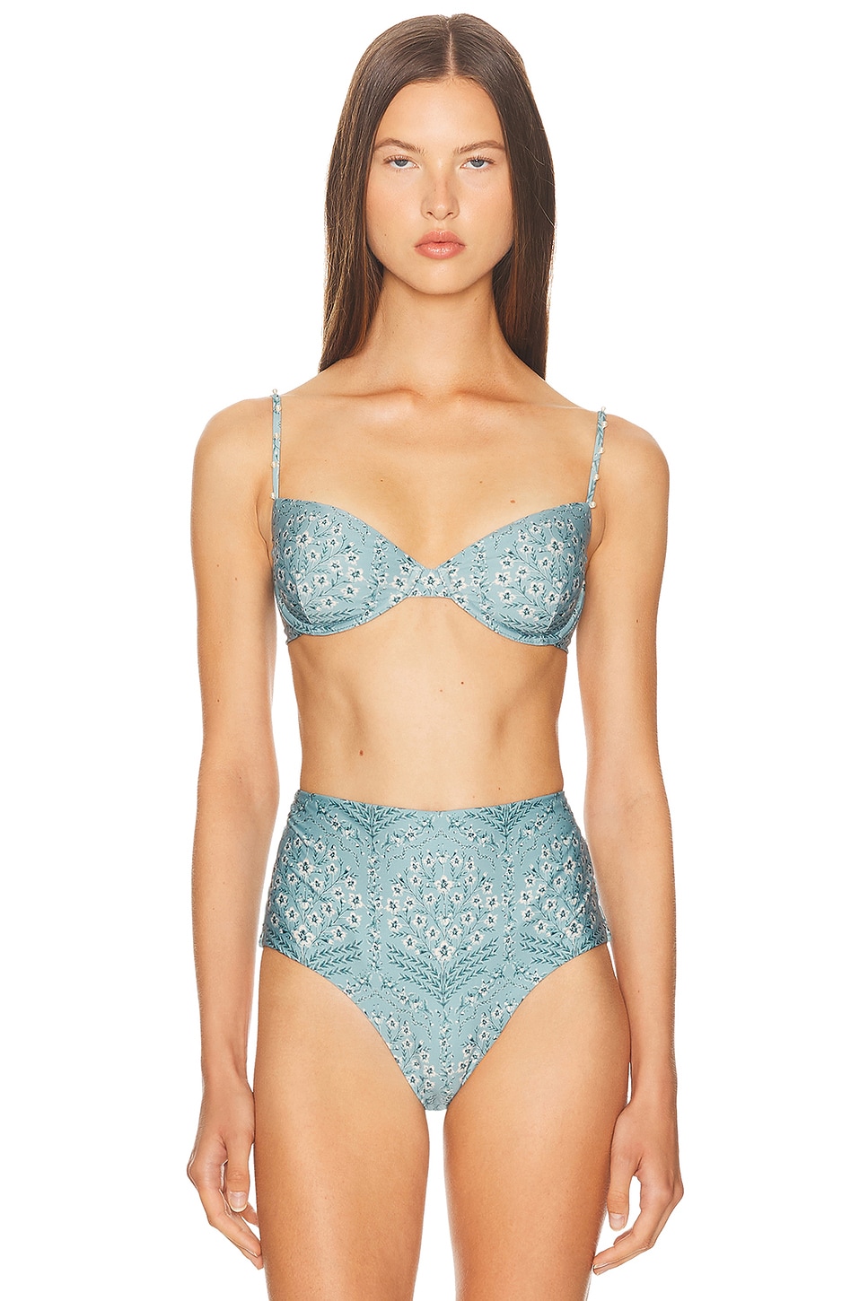 Agua By Agua Bendita Magdalena Ceiba Bikini Top