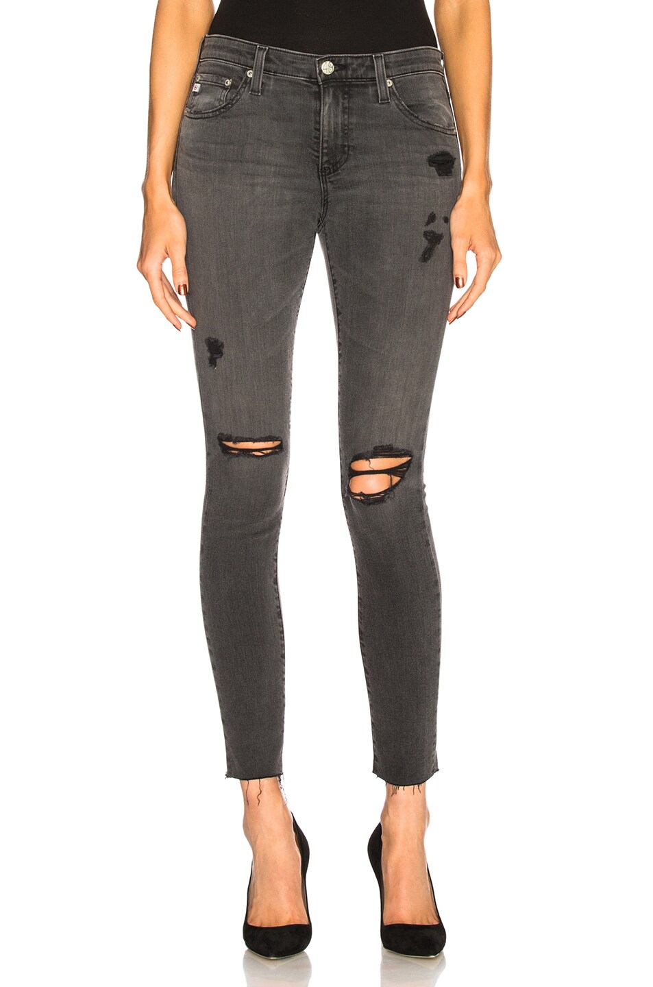 Image 1 of AG Jeans Legging Ankle in 10 Years Stone Ash